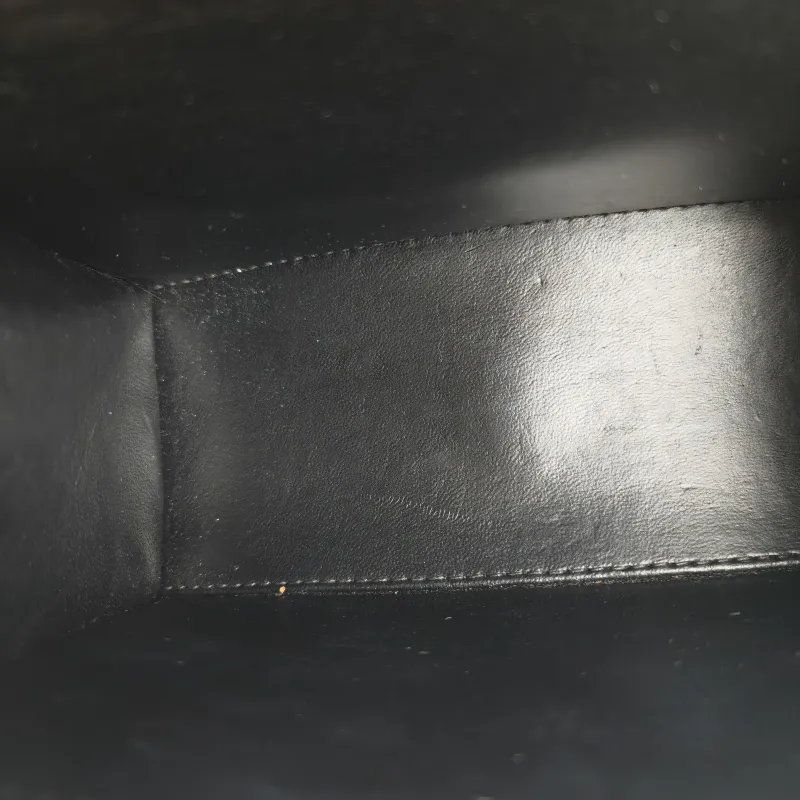 BALENCIAGA Crossbody Bag Hourglass Hourglass Bag Black Calfskin XS 19 × 8 × 13 cm — detail view 9 of 9