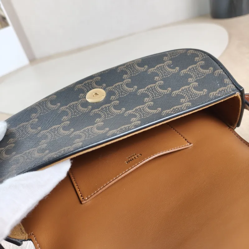 CELINE Crossbody Bag TABOU Monogram PV Cmini18 × 5 × 8 cm — detail view 14 of 14