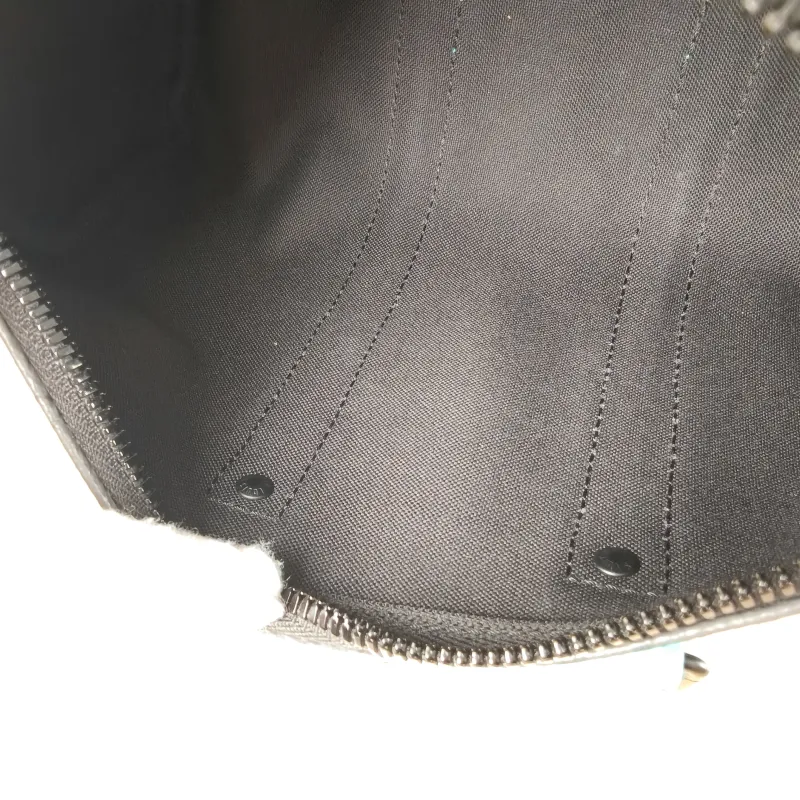 Louis Vuitton Crossbody Bag Keepall 25 Black · Blue PVC Medium 25 × 11 × 15 cm — detail view 5 of 13