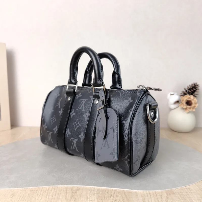 Louis Vuitton Crossbody Bag Keepall 25 PVC Medium 25 × 11 × 15 cm — cover view 2 of 5