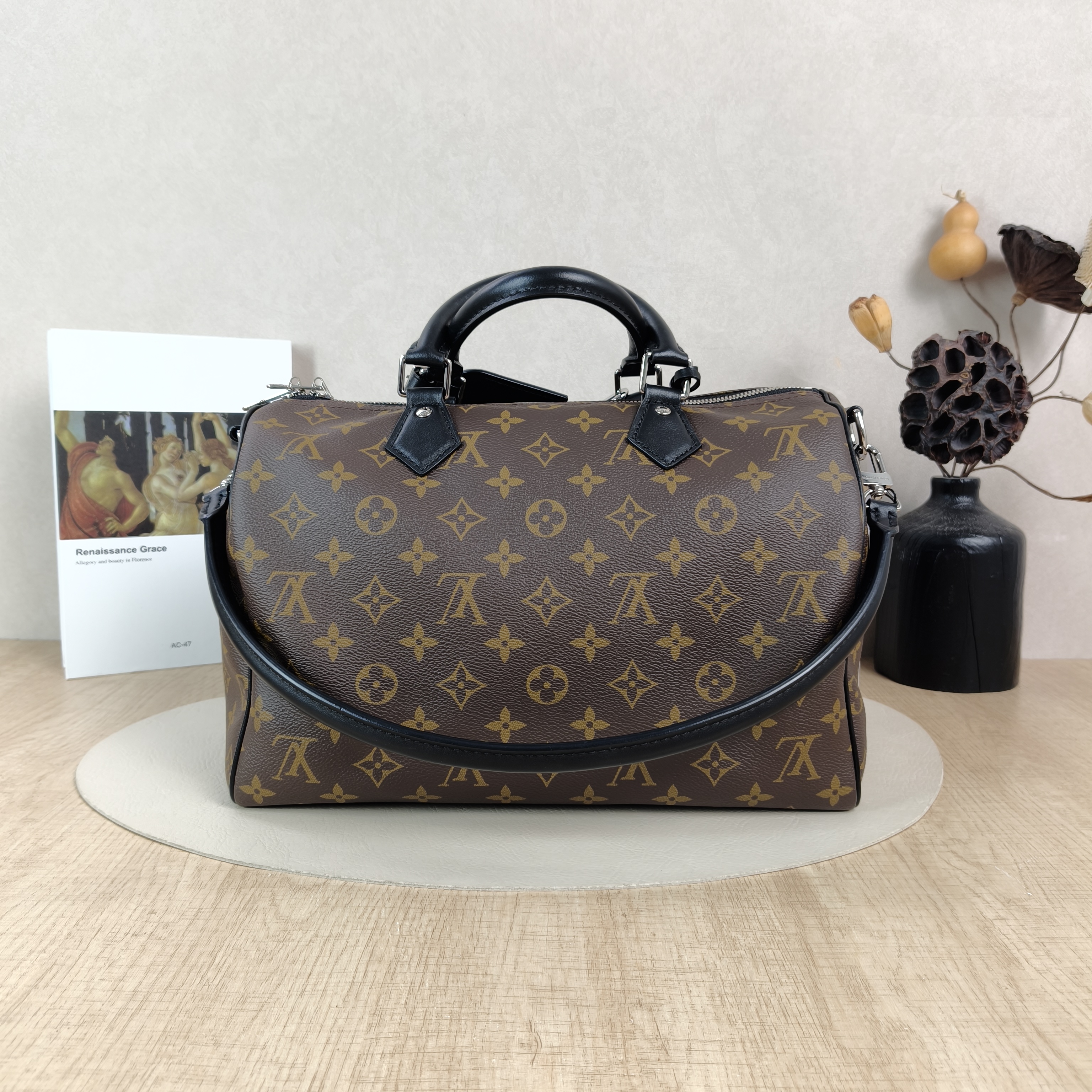 Louis Vuitton Shoulder Bag Speedy Soft 30Shoulder Strap Edition- Monogram PVC Large30 × 17 × 21 cm — cover view 2 of 5