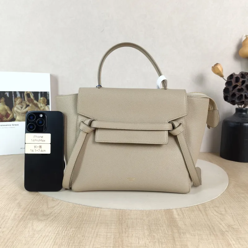 CELINE Shoulder Bag Belt Micro Calfskin Medium24 × 13 × 20 cm — cover view 5 of 5
