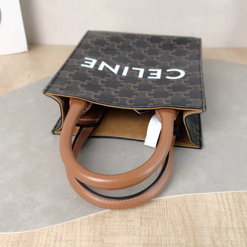 CELINE Crossbody Bag CABAS Mini Monogram PVC Mini 17 × 4 × 20.5 cm — detail view 4 of 13