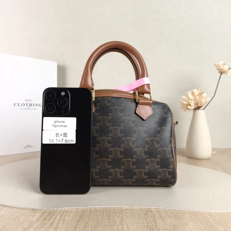 CELINE Crossbody Bag Monogram PVC Small 20 × 10.5 × 15.5 cm — cover view 3 of 5