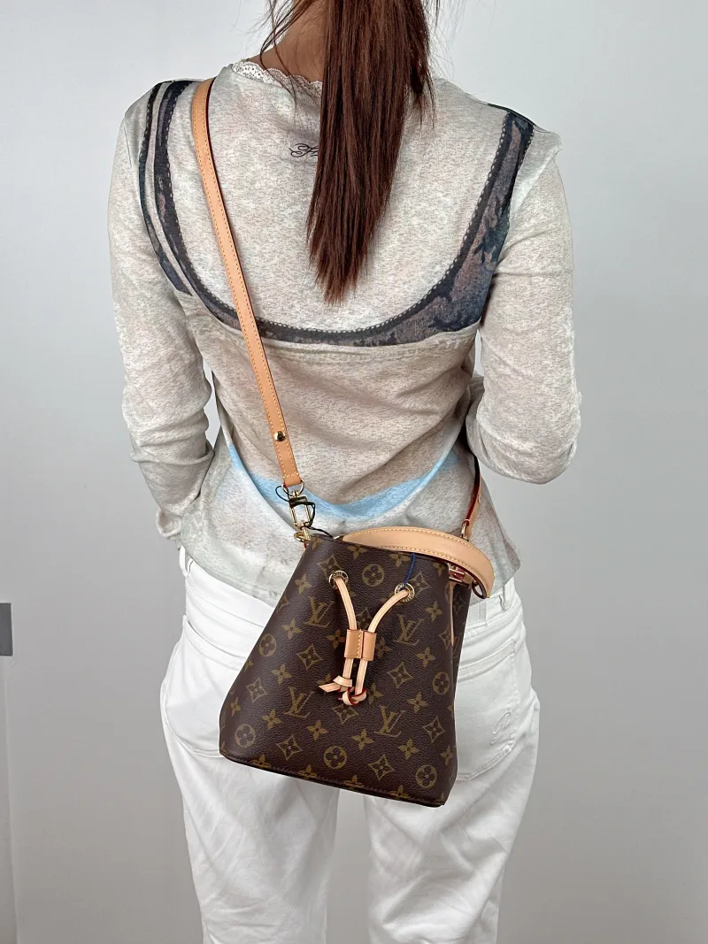 Louis Vuitton Crossbody Bag NÉONOÉ Bucket Bag BB Monogram PVC BB 20 × 13 × 20 cm — on-model view 2 of 2