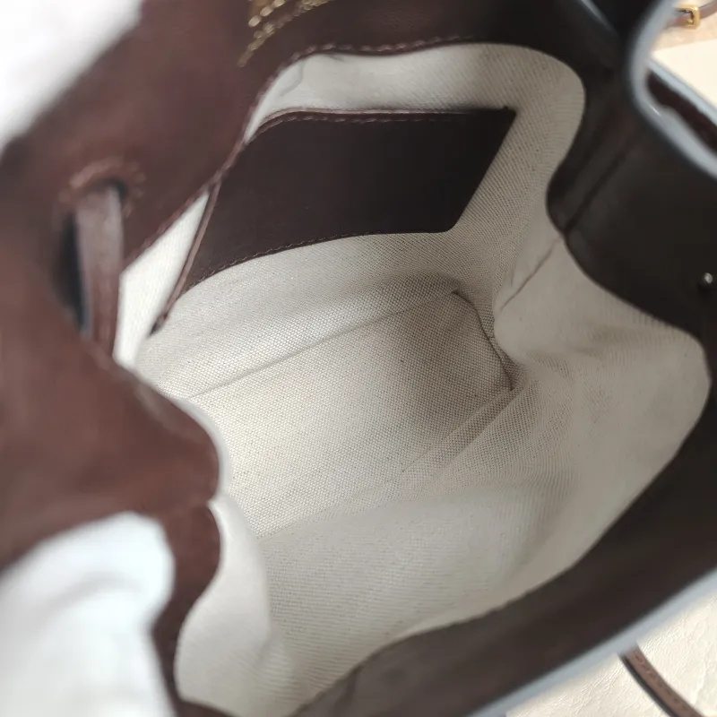 Miumiu Crossbody Bag logo Brown Lambskin One Size 14 × 6 × 16.5 cm — detail view 2 of 8