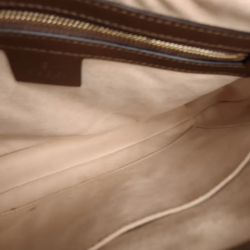 GUCCI Shoulder Bag Jackie 1961Collection Monogram PVC Medium 27.5 × 4 × 19 cm — detail view 3 of 12