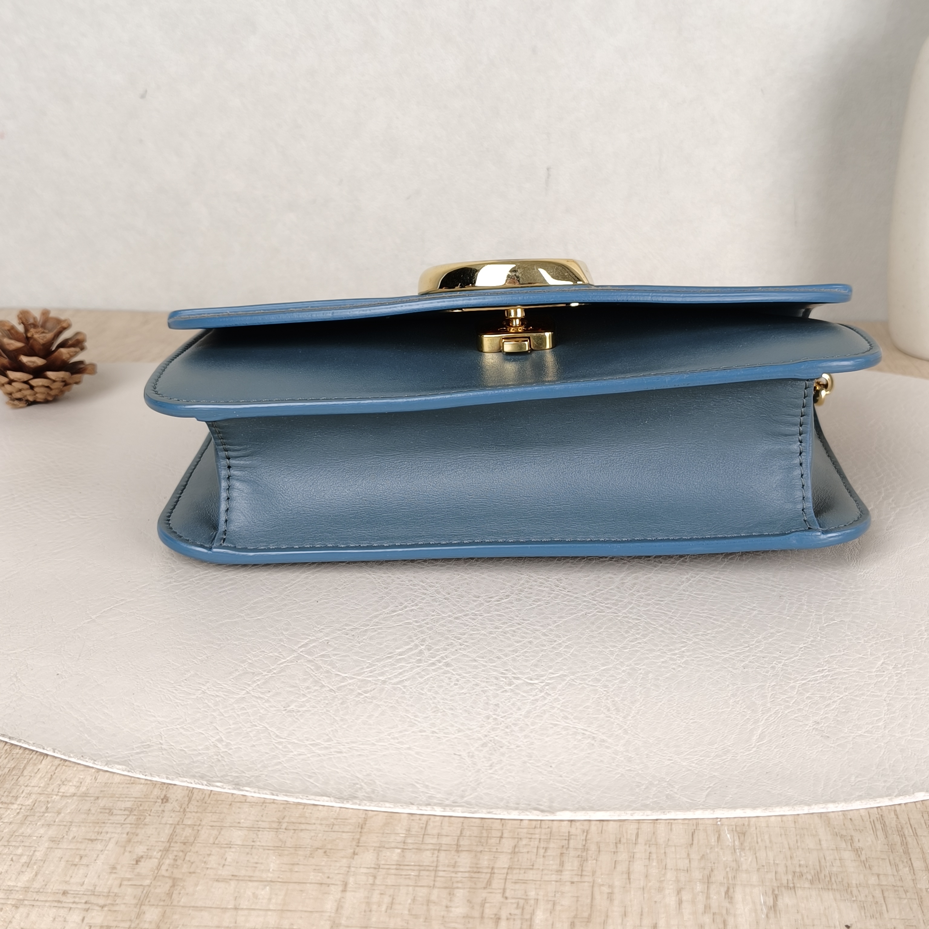 Chloé Crossbody Bagc bag Crossbody Bag Blue Calfskin One Size21 × 4 × 4 cm — cover view 3 of 5
