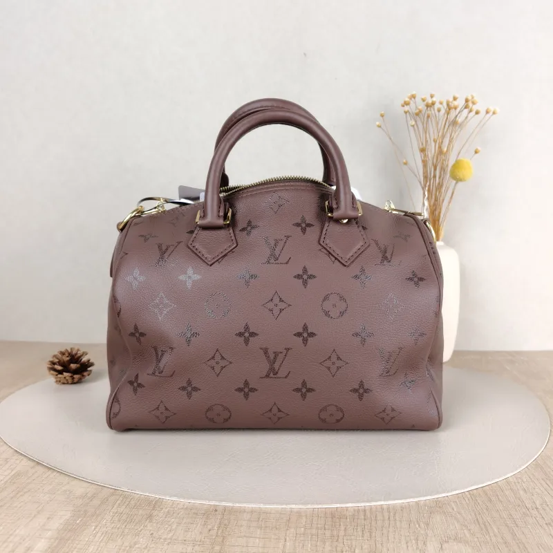 Louis Vuitton Top Handle Bag Speedy Soft 25 Calfskin One Size 25 × 15 × 20 cm — cover view 5 of 5