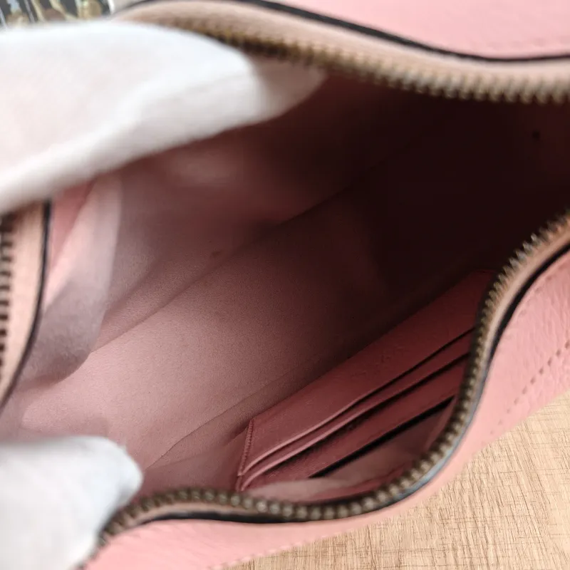 GUCCI Shoulder Bag Aphrodite Hobo Pink Calfskin Small25 × 7 × 19 cm — detail view 5 of 11