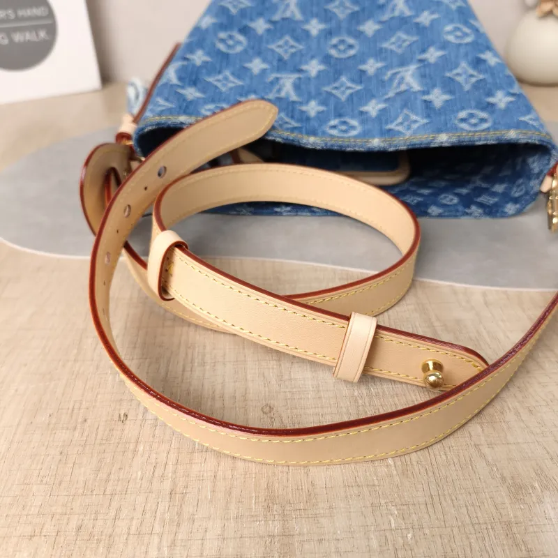 Louis Vuitton Top Handle Bag ALL IN BB Blue BB 16 × 12 × 18 cm — detail view 5 of 13