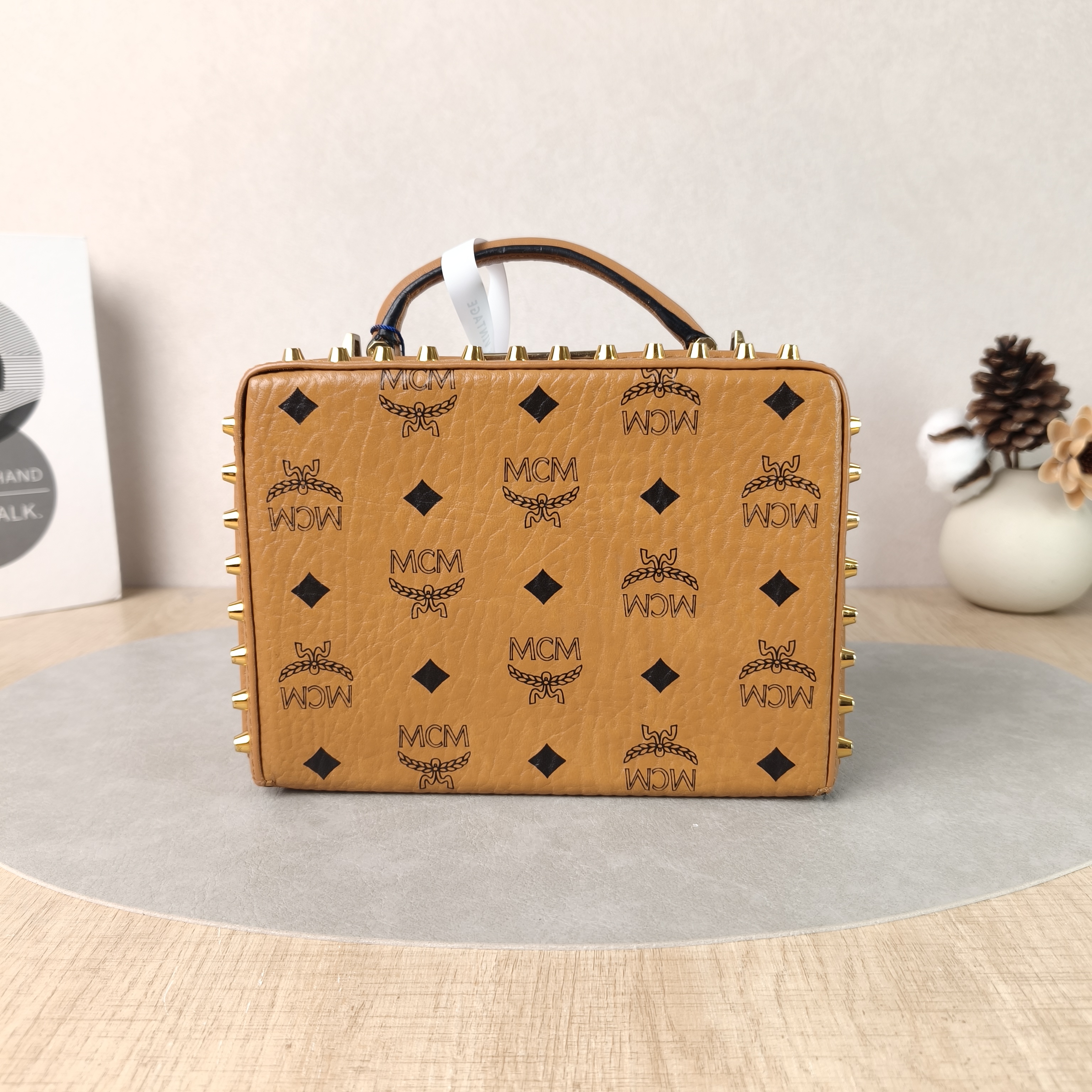 MCM Crossbody Bag Box Bag Crossbody Bag PVC One Size18 × 7 × 13 cm