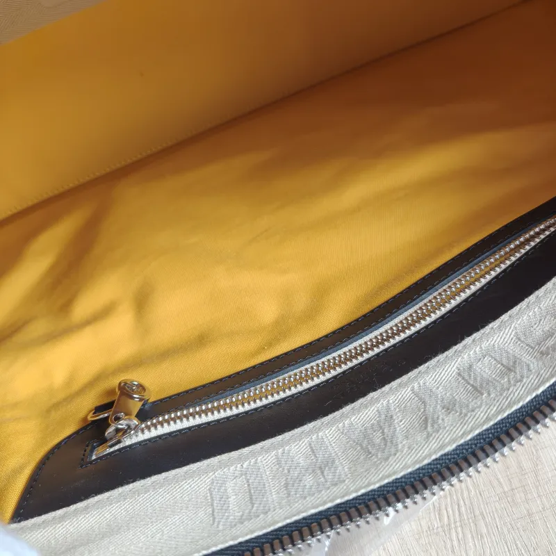 GOYARD Top Handle Bag Croisiere Black PVC One Size 53 × 25 × 25 cm — detail view 14 of 15