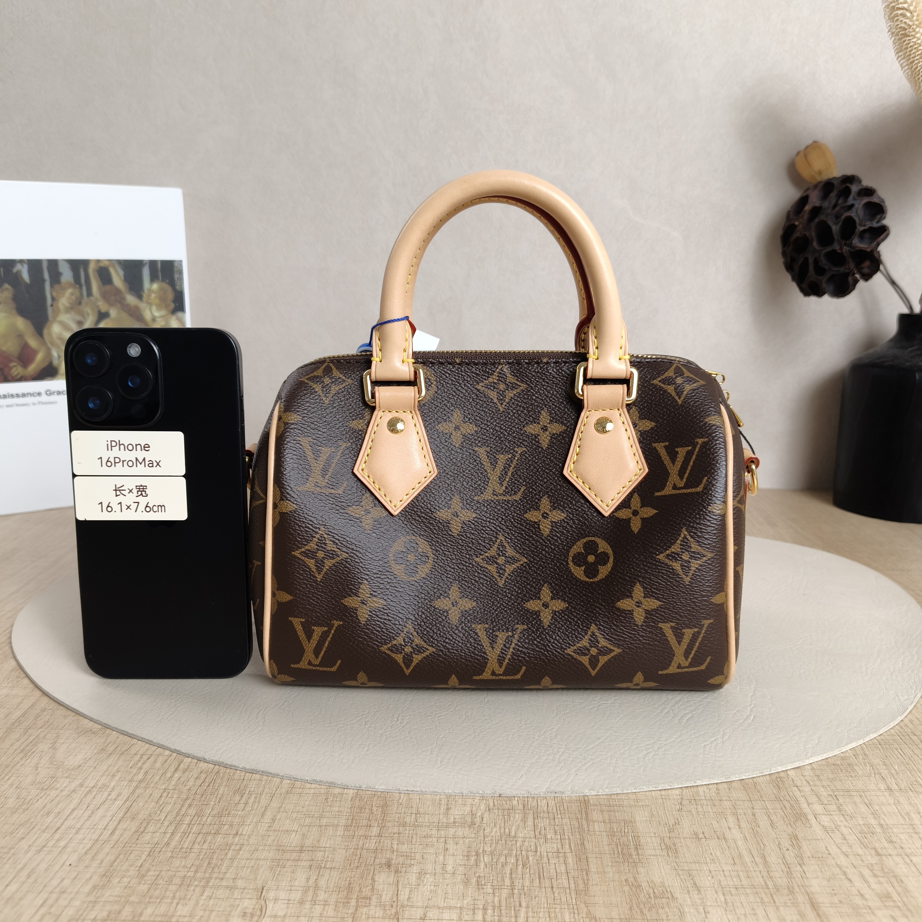 Louis Vuitton Crossbody Bag Speedy20 Shoulder Strap PVC Small20.5 × 12 × 13.5 cm — cover view 4 of 12