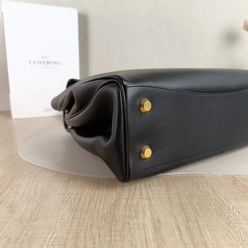 BALENCIAGA Crossbody Bag RODEO Black CC alfskin Medium 35 × 11 × 23.5 cm — detail view 6 of 14