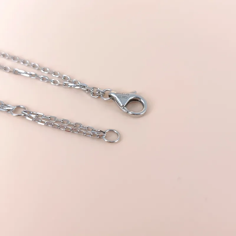 CARTIER Bracelet LOVE Collection Bracelet 2 Diamond White Gold 18KW hite Gold Diamond One Size18cm — cover view 8 of 10