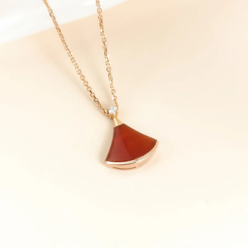 Bvlgari Necklace DIVAS’ DREAM Collection Diamond18KR ose Gold Small 44cm — cover view 6 of 10