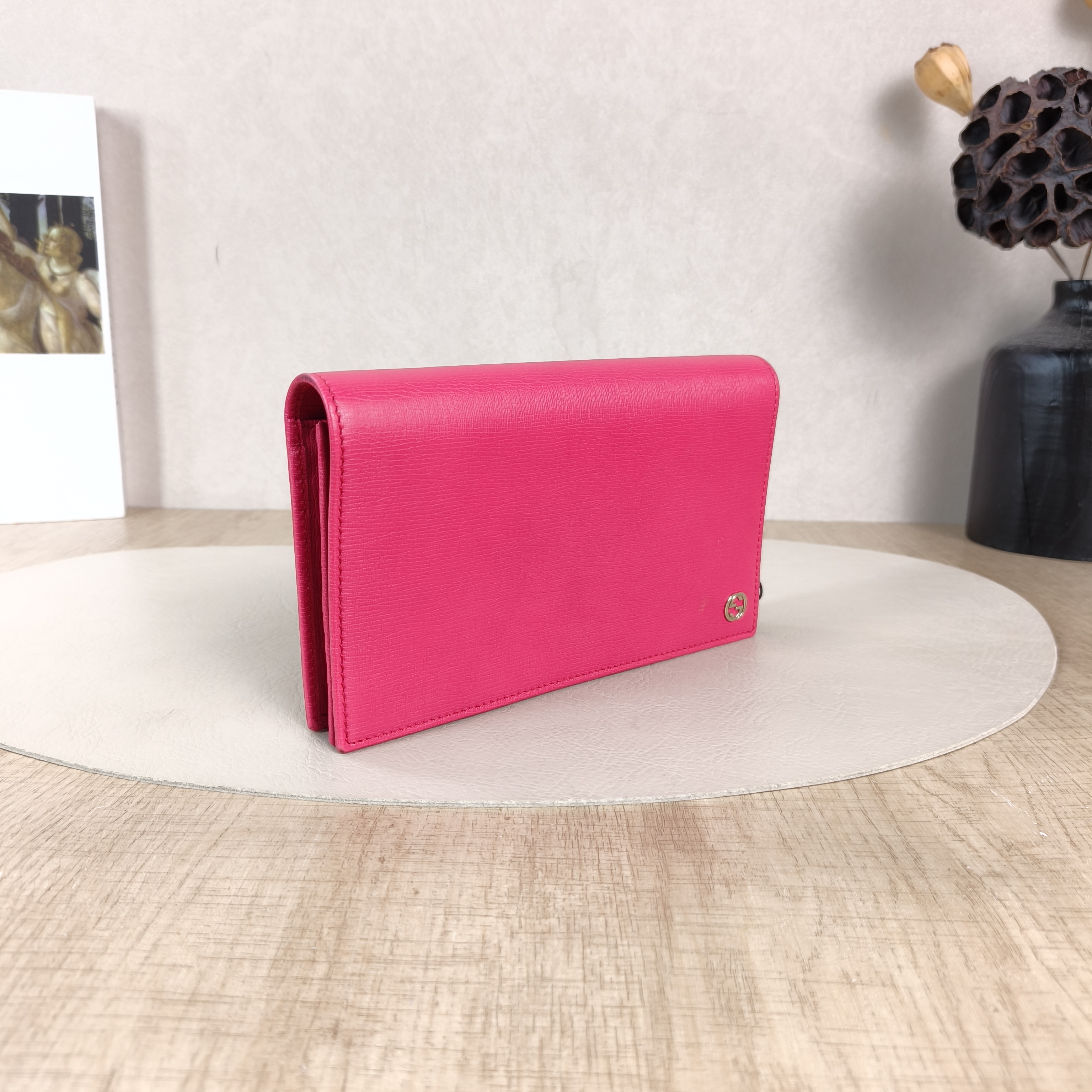 GUCCI Crossbody Bag Chain Bagwoc Crossbody Bag Red Calfskin One Size19 × 3 × 11.5 cm — cover view 2 of 6