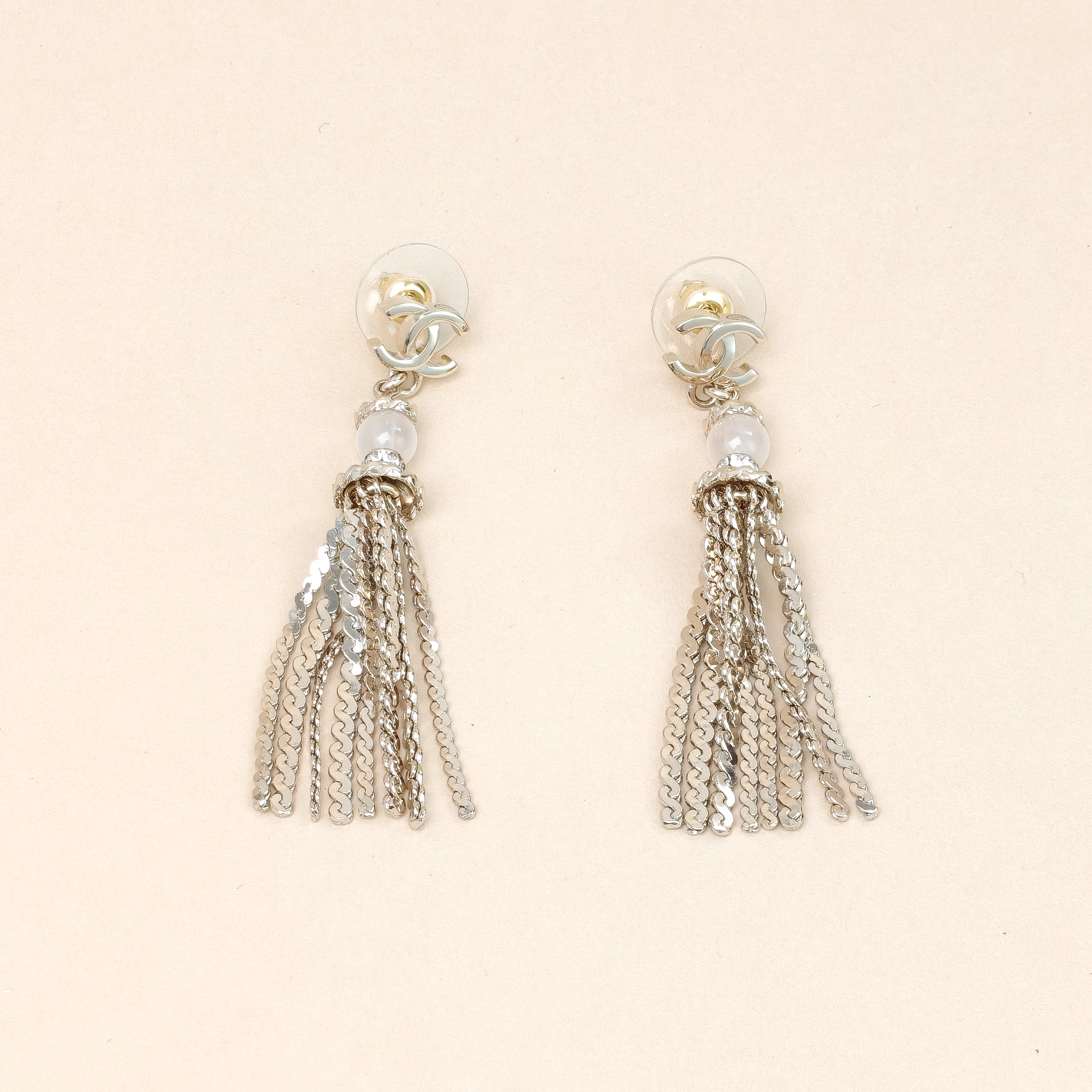 Chanel Earrings25a c Earrings Gold One Size