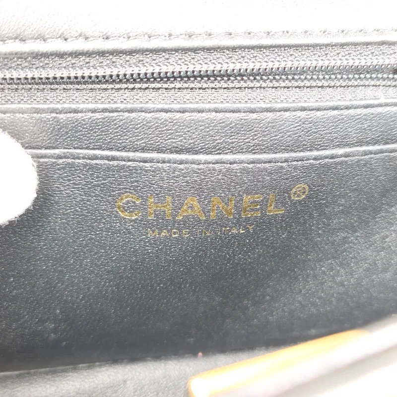 Chanel Crossbody Bag cf mini Edition Black Lambskin mini 20 × 6 × 12 cm — detail view 16 of 16