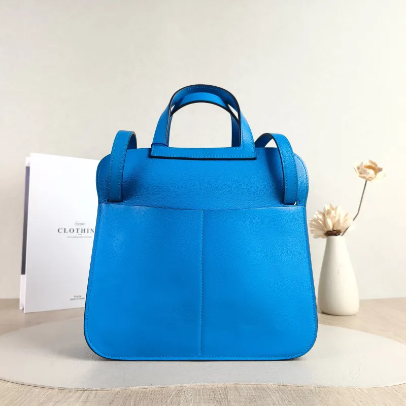 Hermès Shoulder Bag Halzan 25 Evercolor Calfskin Small 25 × 8 × 17 cm B — cover view 5 of 5