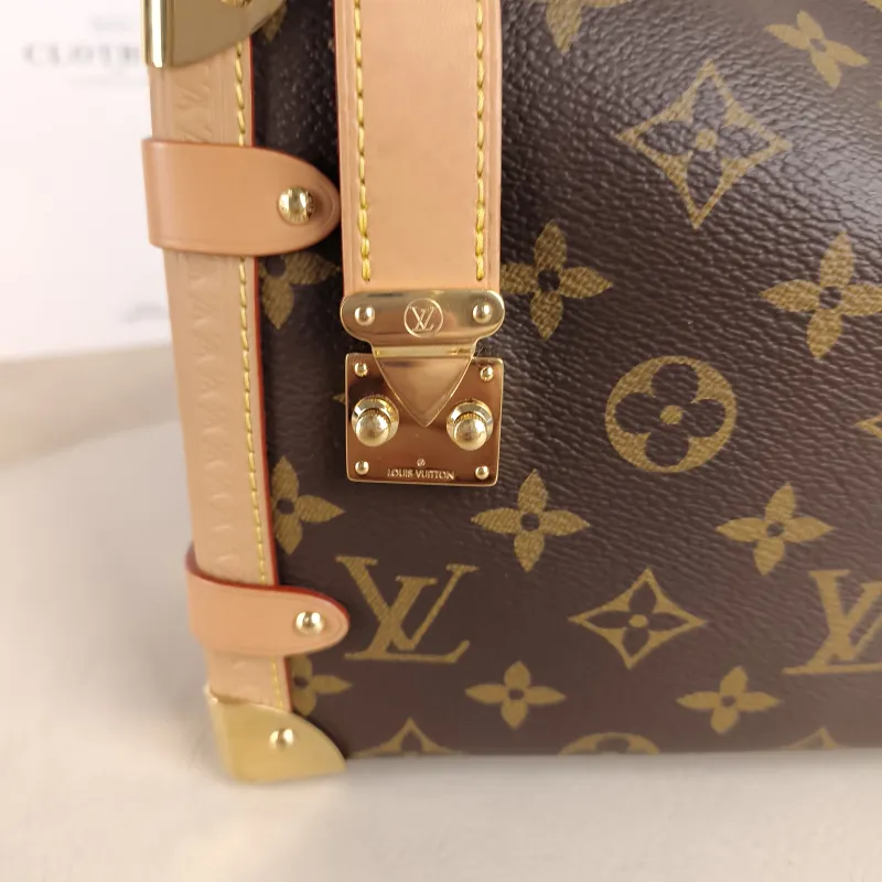 Louis Vuitton Crossbody Bag Side Trunk Box Monogram PVC Medium 23.5 × 8.5 × 16 cm — detail view 5 of 10