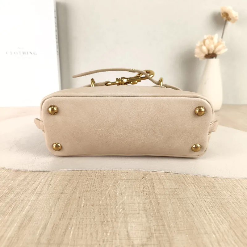 Miumiu Top Handle Bag Aventure Top Handle Bag Lambskin One Size 21 × 8 × 13.2 cm — cover view 5 of 5