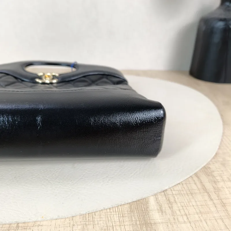 Chanel Crossbody Bag31Bag Black Waxed Leathermini23 × 5.5 × 22 cm — detail view 4 of 12