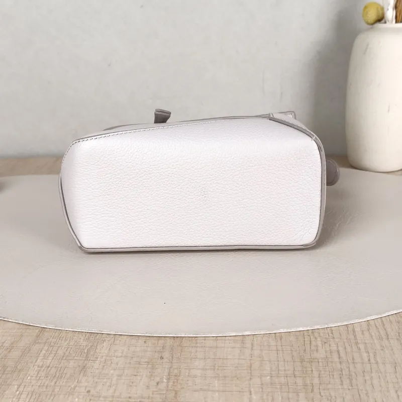 LOEWE Crossbody Bag Puzzle White Calfskinmini18 × 8 × 12.5 cm — cover view 3 of 5