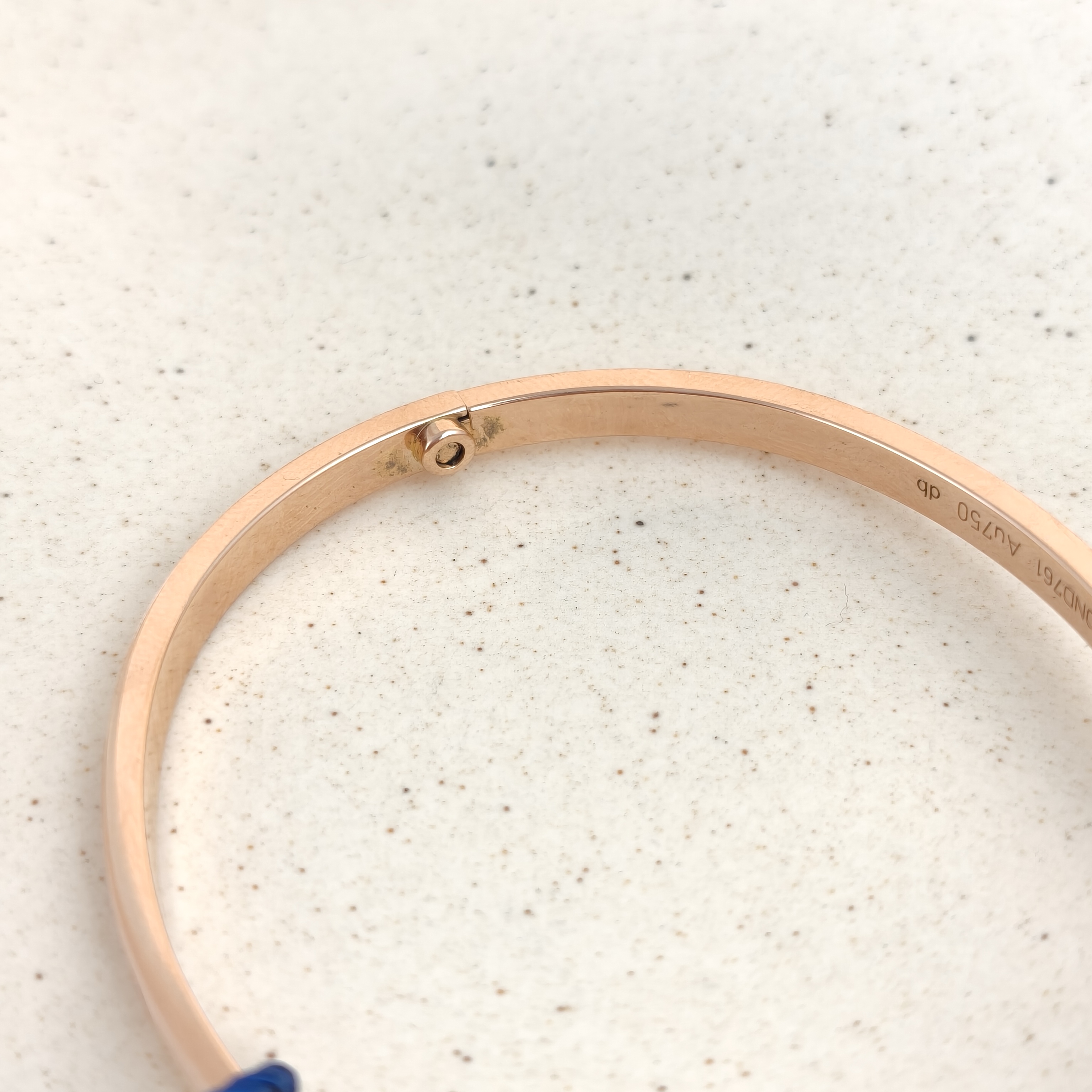 CARTIER Bangle Love Collection Bangle Rose Gold Diamond18KR ose Gold Small Edition 3.6 17 — cover view 2 of 8