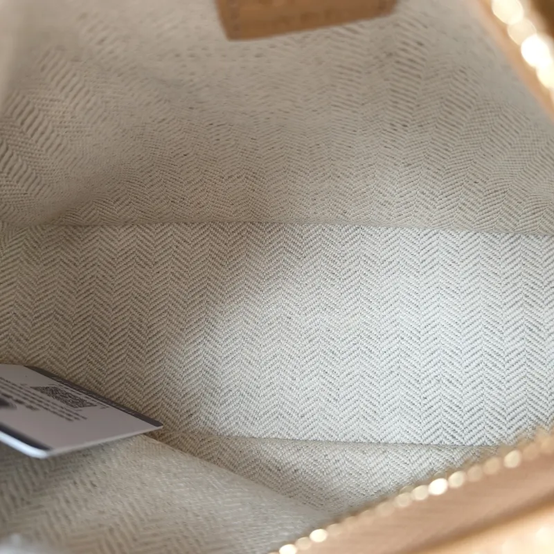 LOEWE Crossbody Bag Puzzle Black Brown Calfskin Mini 18 × 8 × 12.5 cm — detail view 9 of 11