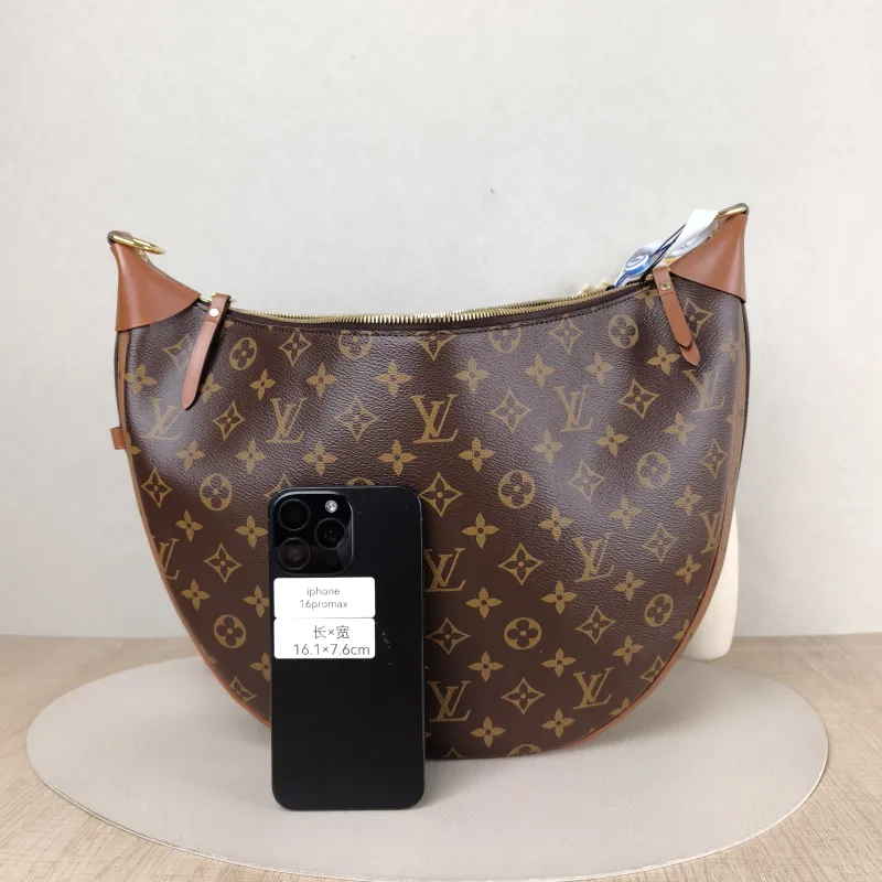 Louis Vuitton Crossbody Bag Loop Hobo Monogram PVC One Size 38 × 10 × 26 cm — cover view 5 of 5