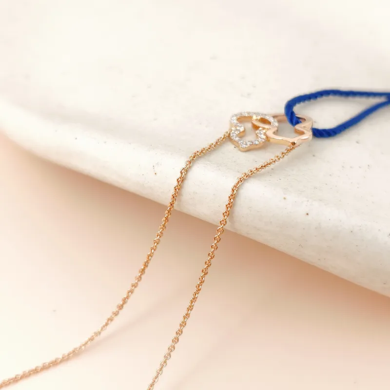 Qeelin Bracelet Wulu Collection Bracelet Rose Gold Diamond18KR ose Gold One Size 18cm — cover view 2 of 7