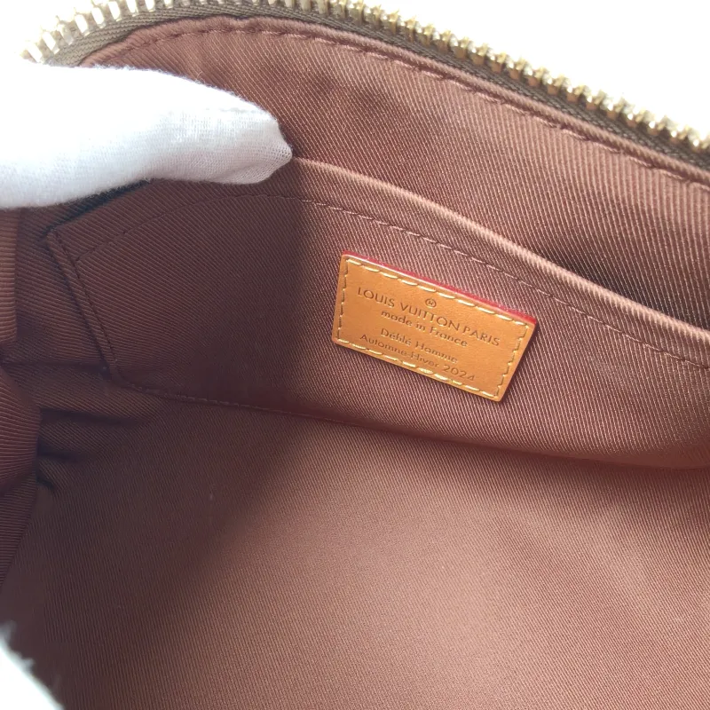 Louis Vuitton Crossbody Bag Keepall 25 Edition Brown PVC Medium 25 × 11 × 15 cm — detail view 8 of 12