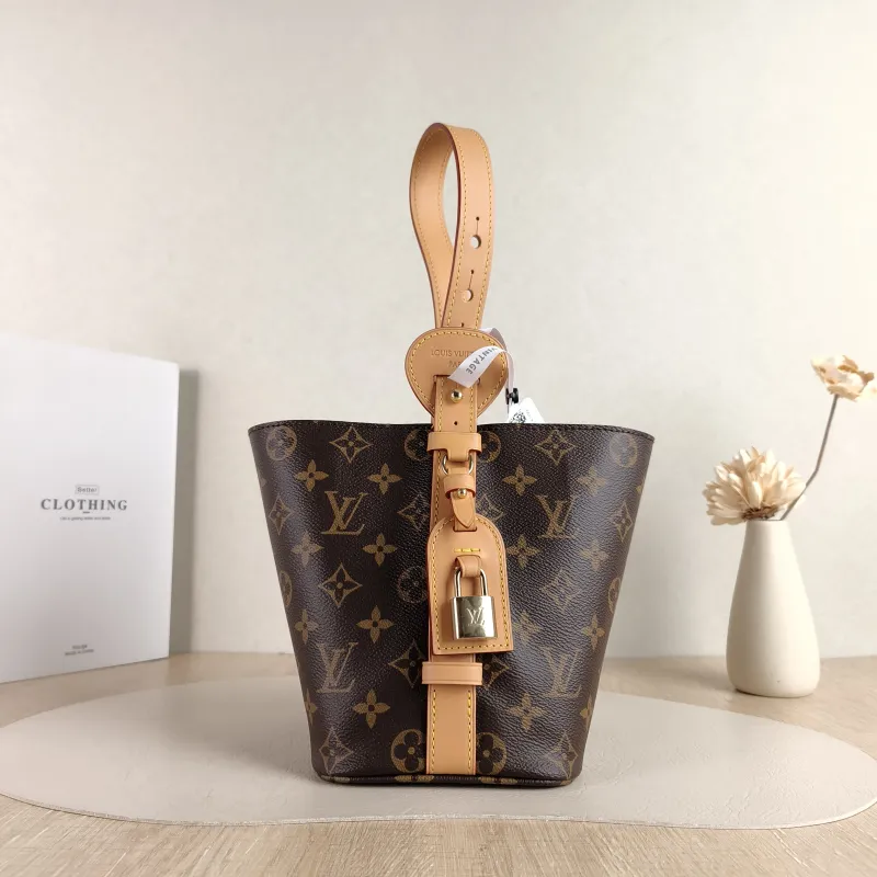 Louis Vuitton Top Handle Bag ALL IN BB Monogram PVC BB 16 × 12 × 18 cm