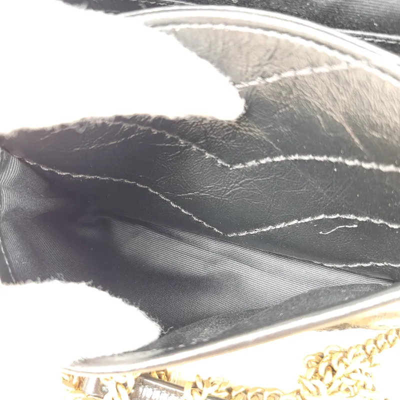 SAINT LAURENT Crossbody Bag Niki Black Waxed Leather Calfskin Mini 18 × 5 × 12.5 cm — detail view 8 of 10