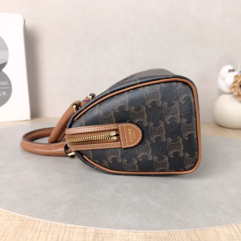 CELINE Crossbody Bag Monogram PVC Small 20 × 10.5 × 15.5 cm — detail view 1 of 13