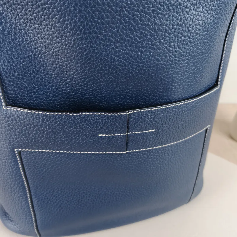 Hermès Shoulder Bag Shoulder Bag Blue TC Calfskin One Size 31 × 11 × 33 cm N — detail view 3 of 10