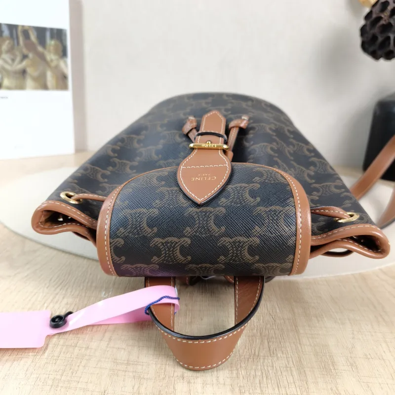 CELINE Backpack FOLCO Backpack Monogram PVC Mini 17 × 10 × 20 cm — detail view 1 of 14