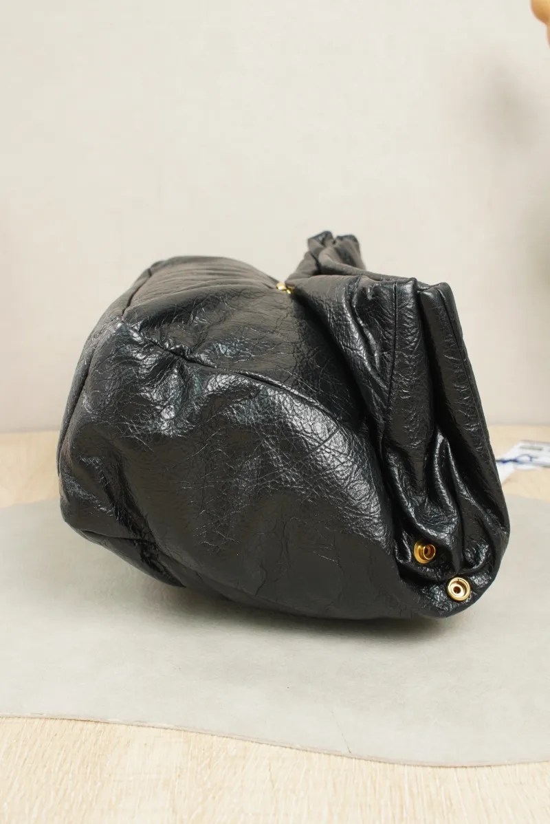 BALENCIAGA Shoulder Bag MONACO Chain Bag Black Calfskin28 × 10 × 18 cm — detail view 21 of 31