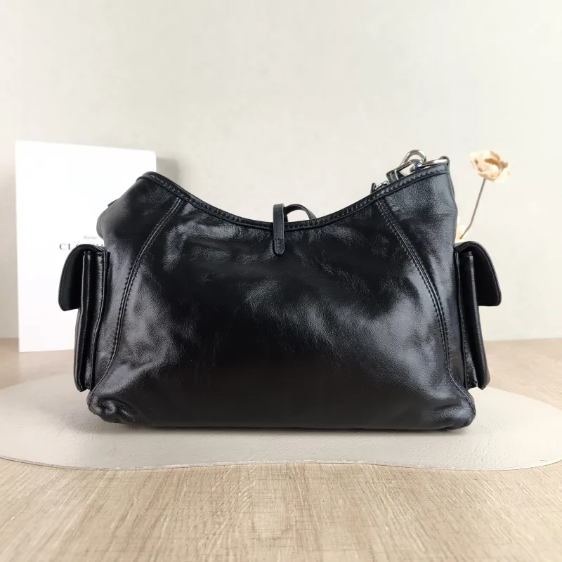 Louis Vuitton Crossbody Bag Black SL ambskin Small 33.5 × 15 × 23 cm — cover view 3 of 5