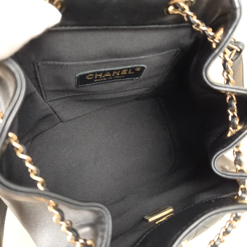 Chanel Backpack Duma Black Lambskin Small18 × 9.5 × 19 cm — detail view 2 of 13