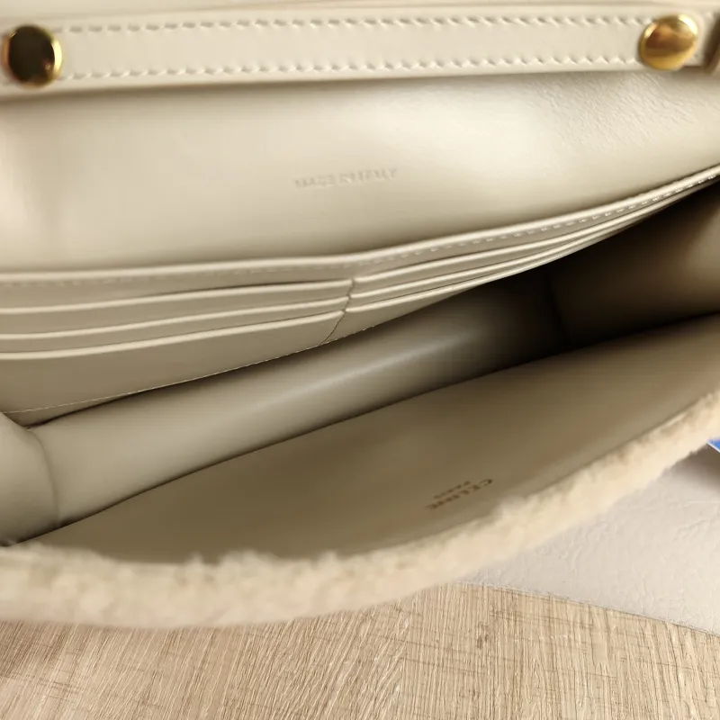 CELINE Crossbody Bag Crossbody Bag Wool One Size 20 × 5 × 13 cm — detail view 1 of 9