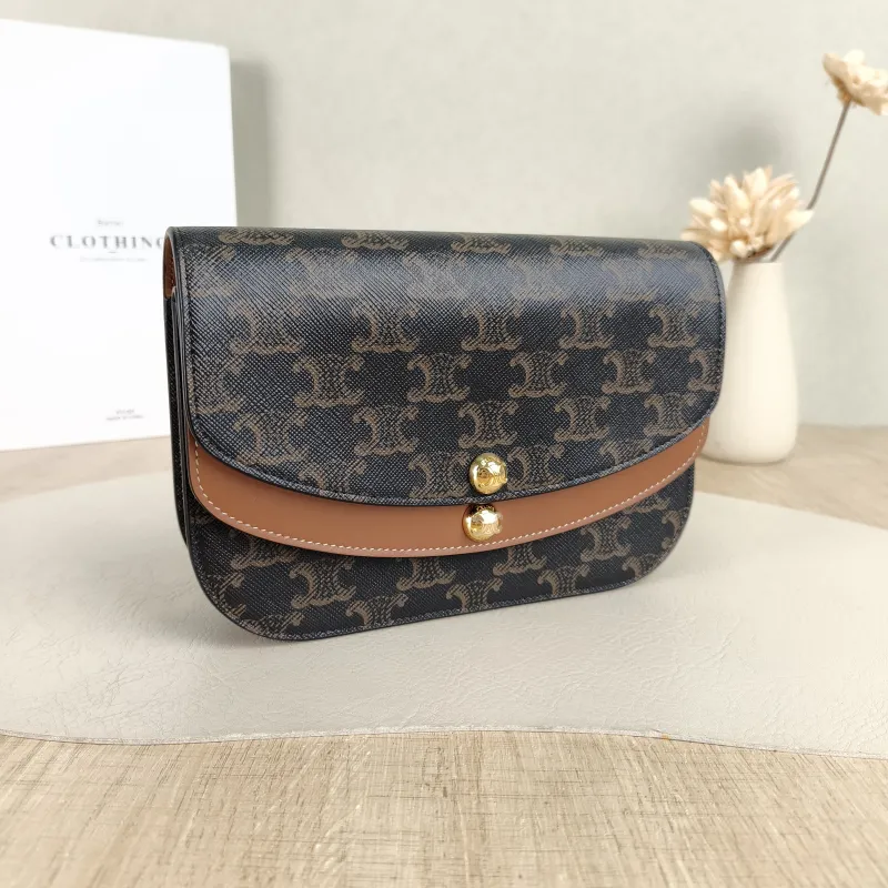 CELINE Crossbody Bag DUO Wallet Monogram PVC Mini 20 × 6 × 13 cm — cover view 5 of 5
