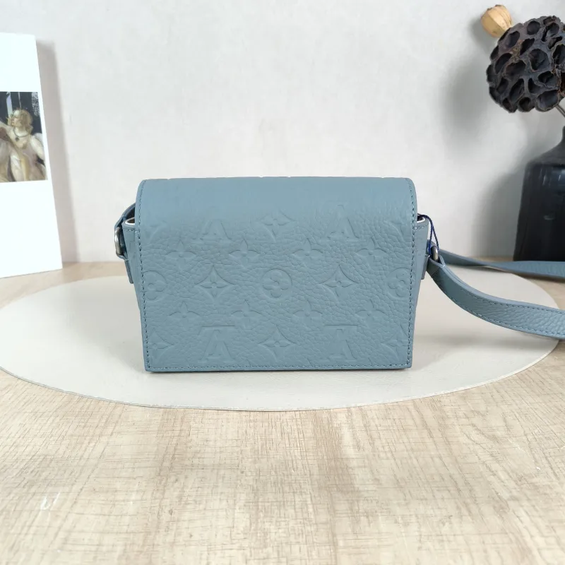 Louis Vuitton Crossbody Bag Steamer Box Green Calfskin Mini 18 × 6.5 × 11 cm — cover view 2 of 5