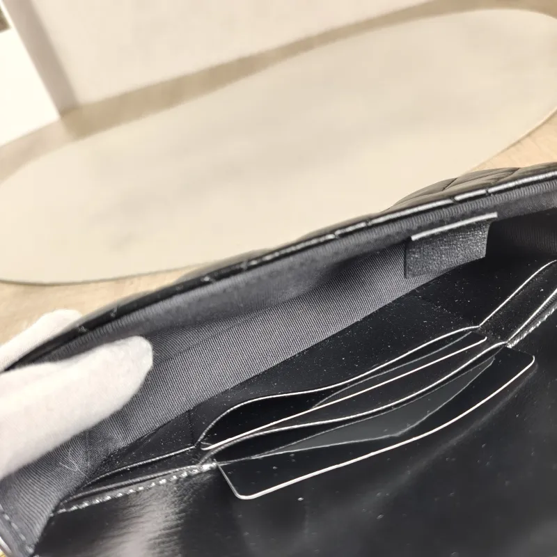Chanel Crossbody Bag C Logo Crossbody Bag Black Lambskin One Size 17.5 × 4 × 9.5 cm — detail view 3 of 12