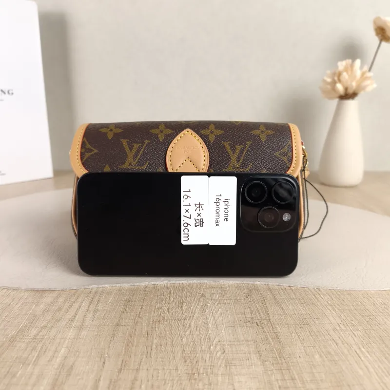 Louis Vuitton Crossbody Bag Diane Baguette Bag Monogram PV Cnano19 × 6 × 10.5 cm — cover view 2 of 6