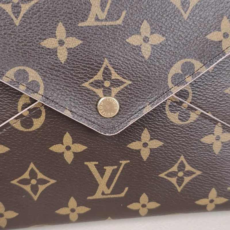 Louis Vuitton Clutch Kirigami Pochette Clutch Monogram PVC Large23 × 0.3 × 16.5 cm — detail view 12 of 14