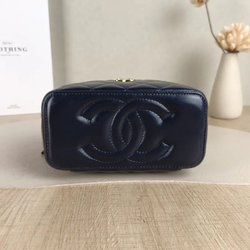 Chanel Crossbody Bag Edition Woven Blue Waxed Leather Mini 16 × 8 × 9.5 cm — cover view 2 of 5