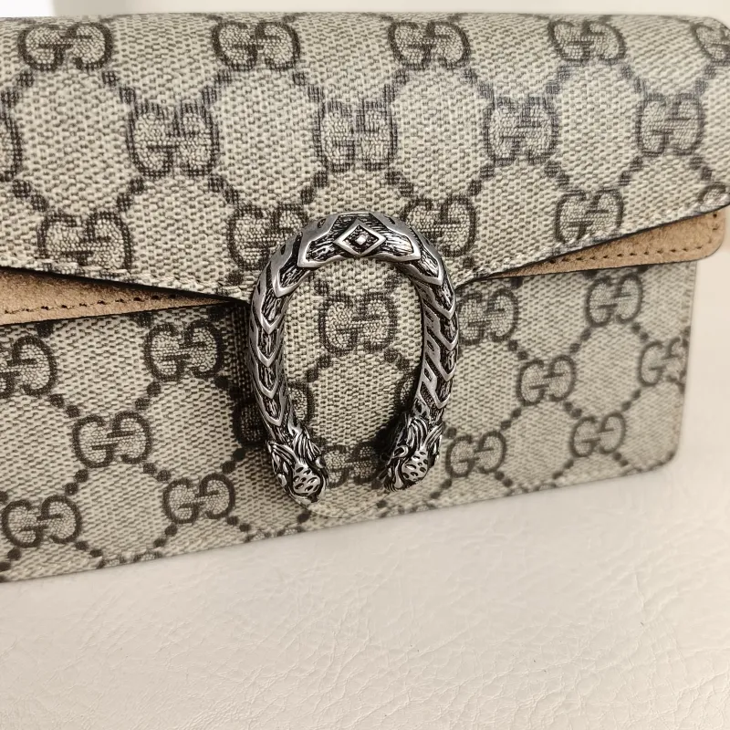 GUCCI Shoulder Bag Dionysus Monogram PVC Mini 16.5 × 4 × 10 cm — detail view 2 of 11